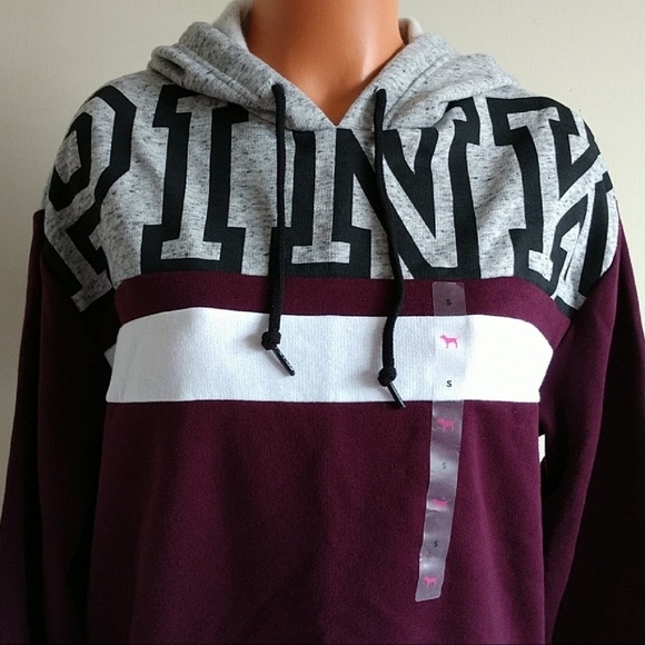 SOLD❌Size S🌺PINK VICTORIA'S SECRET PULLOVER.nwt - Picture 2 of 6